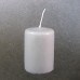 6cm x 4cm Small Pillar Candles - Grey